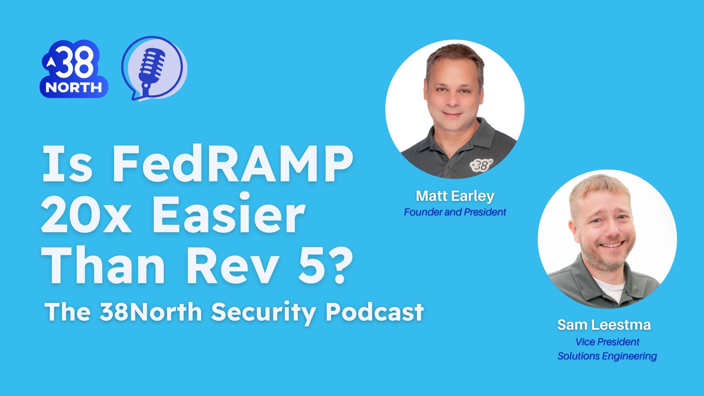 Is FedRAMP 20x Easier? What Leaders Need to Know | 38North Security | compliance | federal sales | Matthew Earley | Sam Leestma